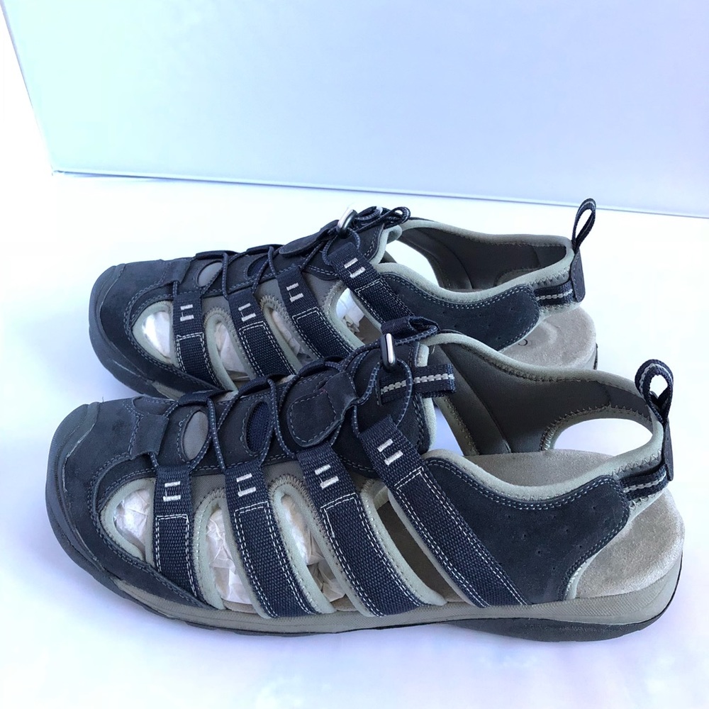 🆕   🎁 💝 Mens Ortholite Fisherman Sandals Size 12 - Picture 3 of 5